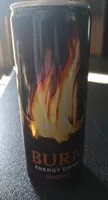 Количество сахара в Burn energy drink