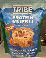 Zuckermenge drin Tribe Protein Muesli Low Sugar Nut Crunch