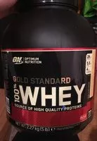 Sucre et nutriments contenus dans On optimum nutrition