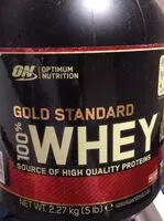 Количество сахара в Gold standard 100% whey