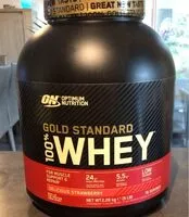 Количество сахара в Gold Standard whey Stawberry
