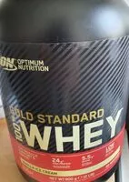 Suhkur ja toitained sees Optimum nutrition