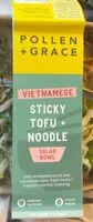 含糖量 Sticky Tofu and Noodle Salad