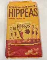 चीनी की मात्रा Hippeas sweet & smokin’