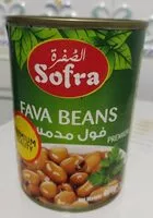 चीनी की मात्रा Habas Fava