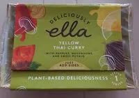 含糖量 Yellow Thai Curry