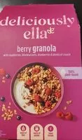 入っている砂糖の量 Berry granola