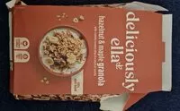 入っている砂糖の量 Hazelnut and maple granola