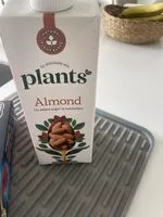入っている砂糖の量 plants almond milk