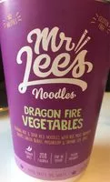 中的糖分和营养成分 Mr lees noodles