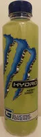 Sucre et nutriments contenus dans Monster hydro