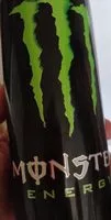 Sucre et nutriments contenus dans Monster energymonster