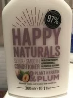 Sugar and nutrients in Happy naturals