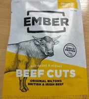 中的糖分和营养成分 Ember snacks