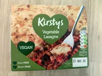 Sokerin määrä sisällä Kirstys vegetable lasagne