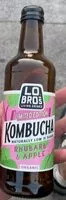 चीनी की मात्रा Kombucha rhubarb&apple
