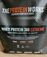 中的糖分和营养成分 Protein works