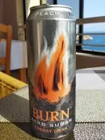 Количество сахара в Burn zero sugar