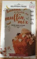 Suhkru kogus sees Banana & Chocolate chip muffin mix