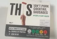 चीनी की मात्रा This Isn’t Pork Cocktail Sausages