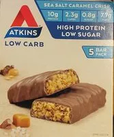 चीनी की मात्रा Sea Salt Caramel Crisp bar