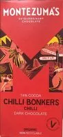 Quantité de sucre dans Chilli Bonkers chilli dark chocolate