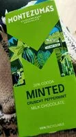 Quantité de sucre dans Minted crunchy peppermint milk chocolate