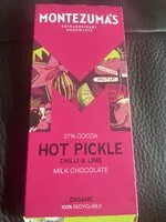 Zuckermenge drin Montezumas Hot Pickle