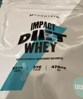 Quantité de sucre dans Impact Diet Whey