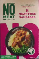 Suhkru kogus sees Meat free sausages
