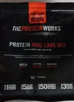 चीनी की मात्रा Thé protein works mug cake