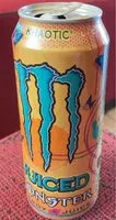 Jumlah gula yang masuk Monster Khaotic