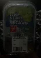 İçindeki şeker miktarı Seedless grapes