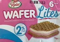 Amount of sugar in Wafer Lites