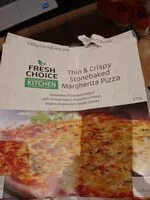 Quantité de sucre dans Thin & Crispy Stonebaked Margherita Pizza