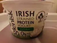 Sokerin määrä sisällä Irish steained protein yogurt natural