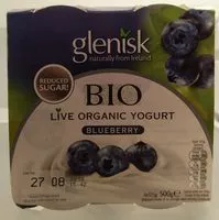 Sokerin määrä sisällä Bio Live Organic Yogurt Blueberry