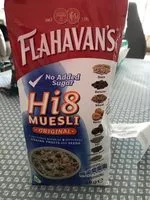 Suhkru kogus sees Hi8 Muesli original