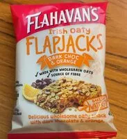 Suhkru kogus sees Irish Oaty Flapjacks Dark Choc & Orange