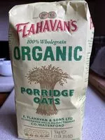 Suhkru kogus sees Organic Porridge Oats