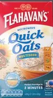 Suhkru kogus sees Quick Oats
