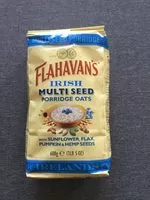 Suhkru kogus sees Irish Multi-Seed Porridge Oats
