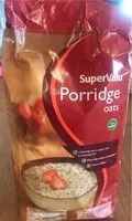 Amount of sugar in Porridge Oats