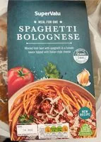 含糖量 Spaghetti Bolognese