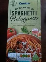 Sokerin määrä sisällä Spaghetti bolognaise