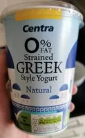 Cantidad de azúcar en Strained Greek Style Natural Yogurt