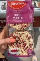 入っている砂糖の量 Mixed berry yoghurt rice cakes