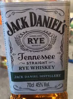 Количество сахара в Jack daniel's rye 70cl - 45