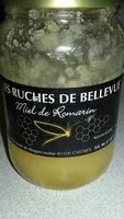 Sucre et nutriments contenus dans Les ruches de bellevue