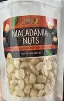 चीनी की मात्रा Macadamia nuts